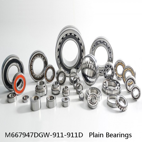 M667947DGW-911-911D   Plain Bearings