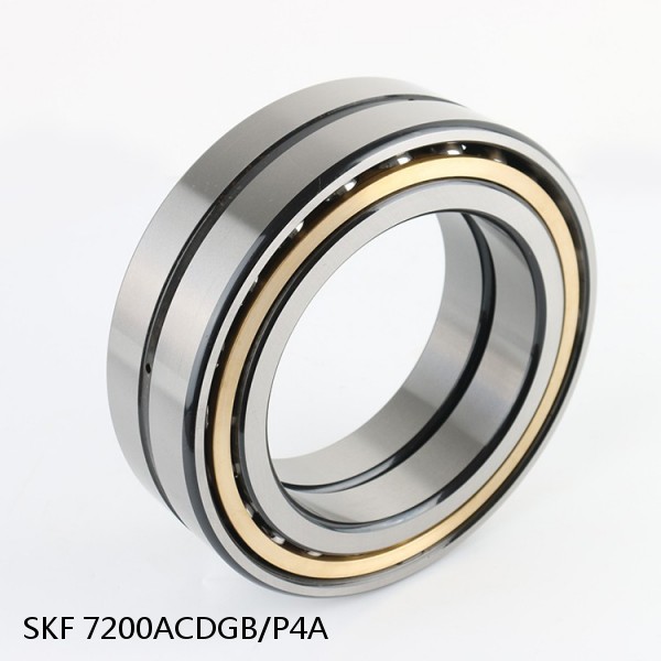 7200ACDGB/P4A SKF Super Precision,Super Precision Bearings,Super Precision Angular Contact,7200 Series,25 Degree Contact Angle