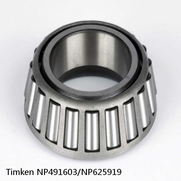 NP491603/NP625919 Timken Tapered Roller Bearings