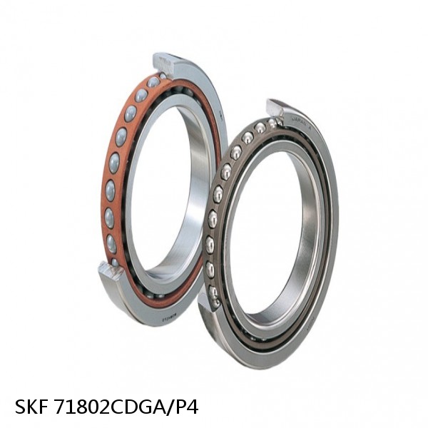 71802CDGA/P4 SKF Super Precision,Super Precision Bearings,Super Precision Angular Contact,71800 Series,15 Degree Contact Angle